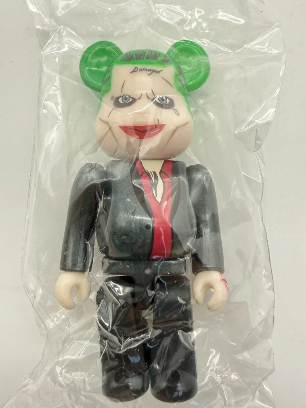 Bearbrick Series 32 Joker Villain Suicide Squad Figure 100% Medicom Toy